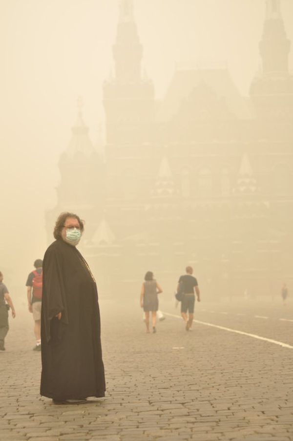 Heat and acrid smoke ruined the weekend for those living in Moscow and the  Moscow Region - Sputnik International