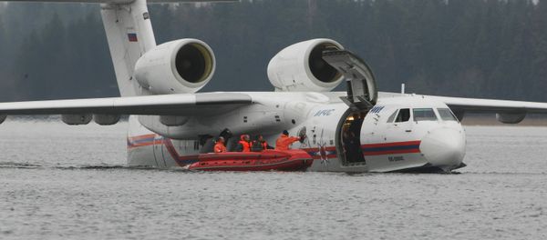 Be-200 amphibious aircraft Be-200 amphibious aircraft - Sputnik International