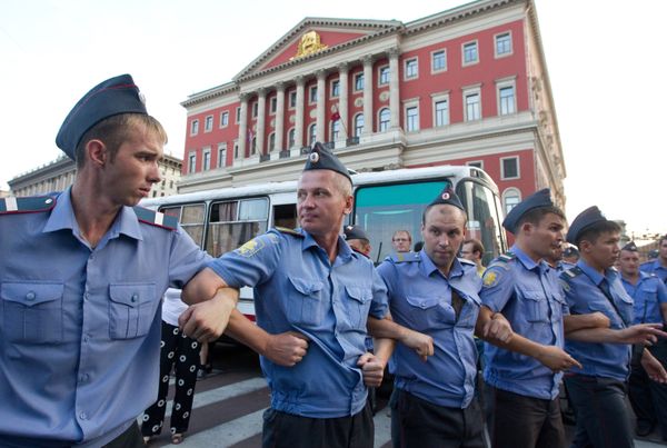 Day of Wrath protest against Mayor Yuri Luzhkov's policies - Sputnik International