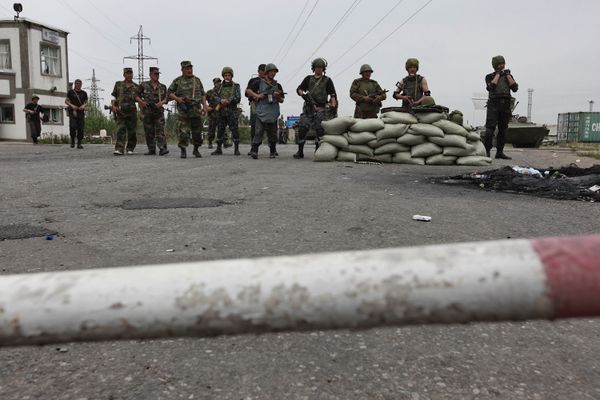 Kyrgyz soldiers (archive) - Sputnik International