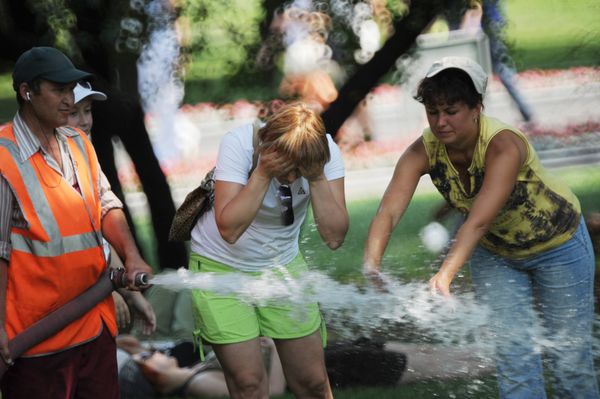 Abnormal hot weather in Russia - Sputnik International