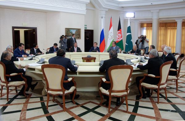 Meeting in Sochi between the presidents of Russia, Tajikistan, Afghanistan, and Pakistan. Meeting in Sochi between the presidents of Russia, Tajikistan, Afghanistan, and Pakistan. - Sputnik International