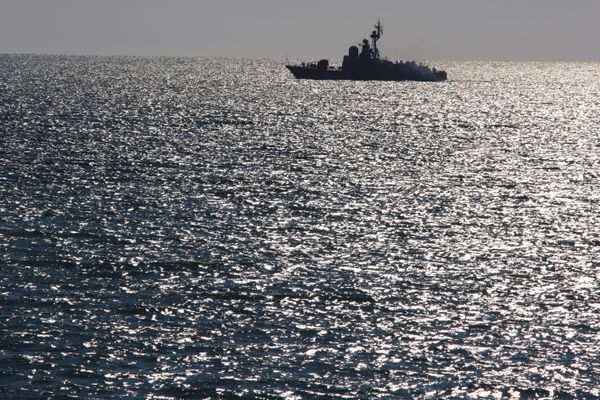 A missile-carrying assault boat. Archive A missile-carrying assault boat. Archive - Sputnik International