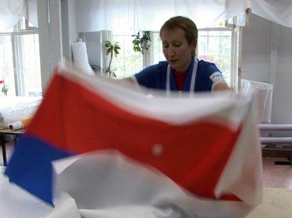 Flag Day in Russia: How to make a tricolor for the president - Sputnik International