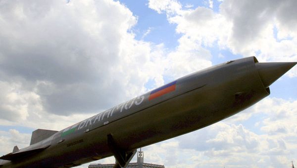The Russian-Indian BrahMos supersonic cruise missile The Russian-Indian BrahMos supersonic cruise missile - Sputnik International