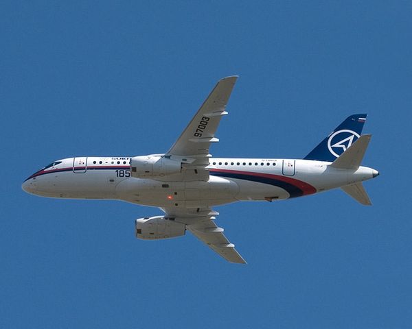 Russian Sukhoi Superjet 100 aircraft Russian Sukhoi Superjet 100 aircraft - Sputnik International