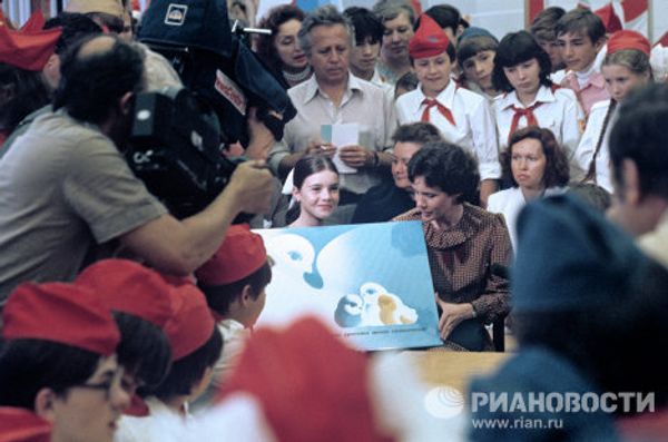 Samantha Smith in Moscow Samantha Smith in Moscow - Sputnik International