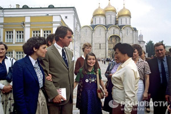 Samantha Smith in Moscow Samantha Smith in Moscow - Sputnik International