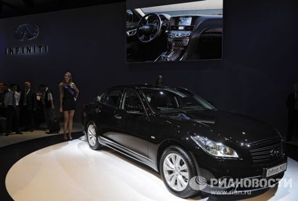 Lada with GLONASS and other news at Moscow International Auto Show Lada with GLONASS and other news at Moscow International Auto Show - Sputnik International