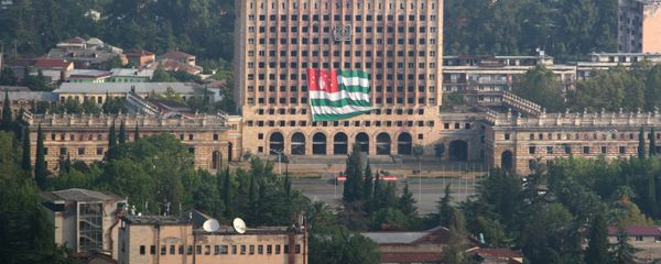 The parliament building in the Abkhazian capital - Sputnik International