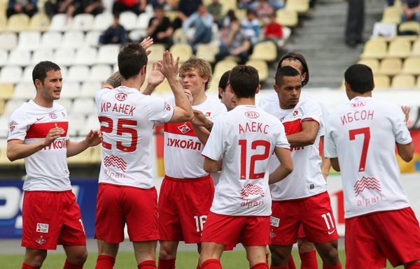 Spartak Moscow football players - Sputnik International