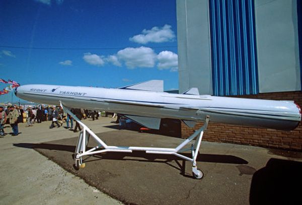 The P-800 Oniks supersonic cruise missile, known in export markets as the Yakhont - Sputnik International