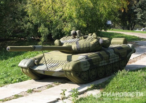 Inflatable tanks, aircraft and other weapons Inflatable tanks, aircraft and other weapons - Sputnik International