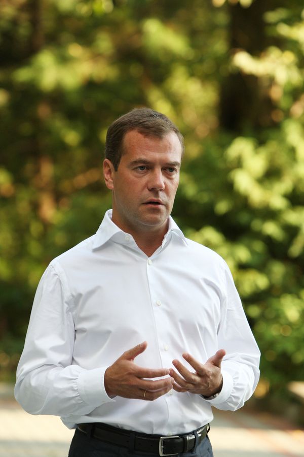 Russian president Dmitry Medvedev Russian president Dmitry Medvedev - Sputnik International