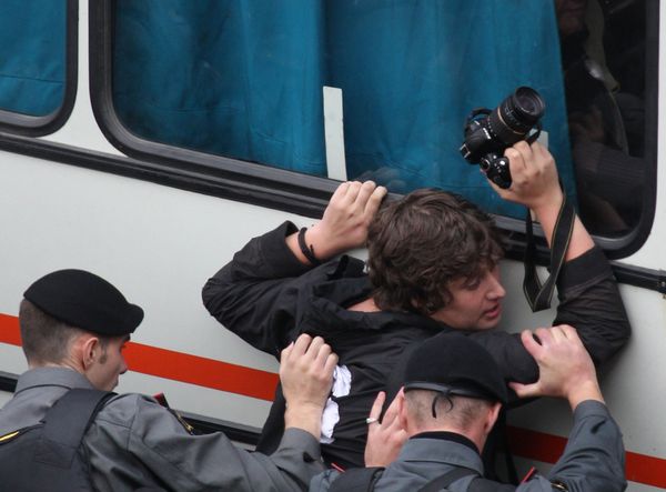 Opposition rally organizers detained in Moscow - Sputnik International