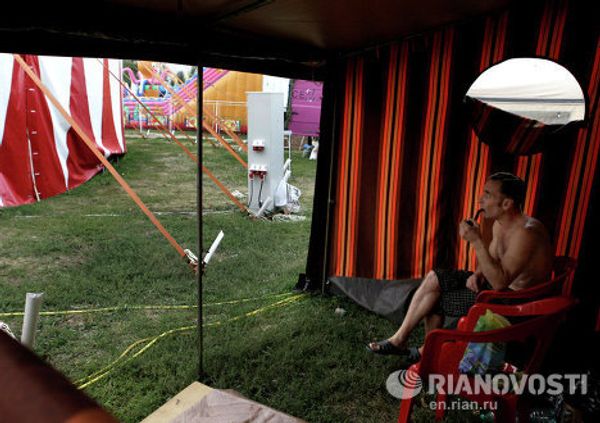Trials and tribulations of a Russian traveling circus Trials and tribulations of a Russian traveling circus - Sputnik International
