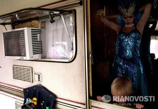 Trials and tribulations of a Russian traveling circus Trials and tribulations of a Russian traveling circus - Sputnik International