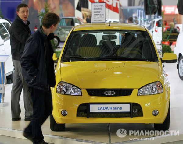 Putin’s Lada Kalina Sport  - Sputnik International