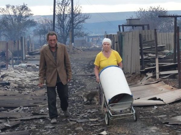 Consequences of wildfires in Russia’s Volgograd Region - Sputnik International