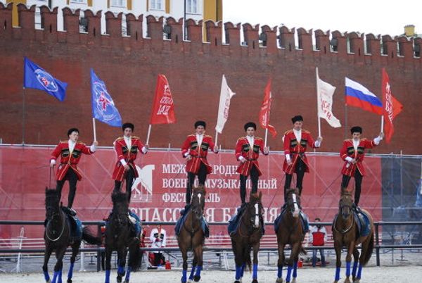 International military music festival Spasskaya Bashnya (Tower) International military music festival Spasskaya Bashnya (Tower) - Sputnik International