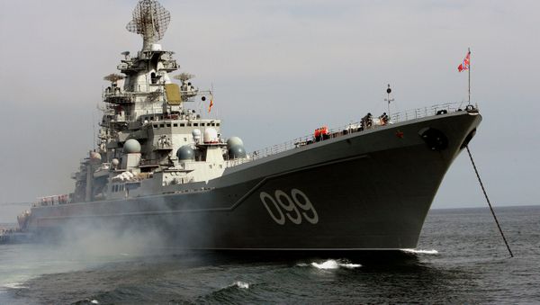 Nuclear-powered missile cruiser Pyotr Veliky - Sputnik International
