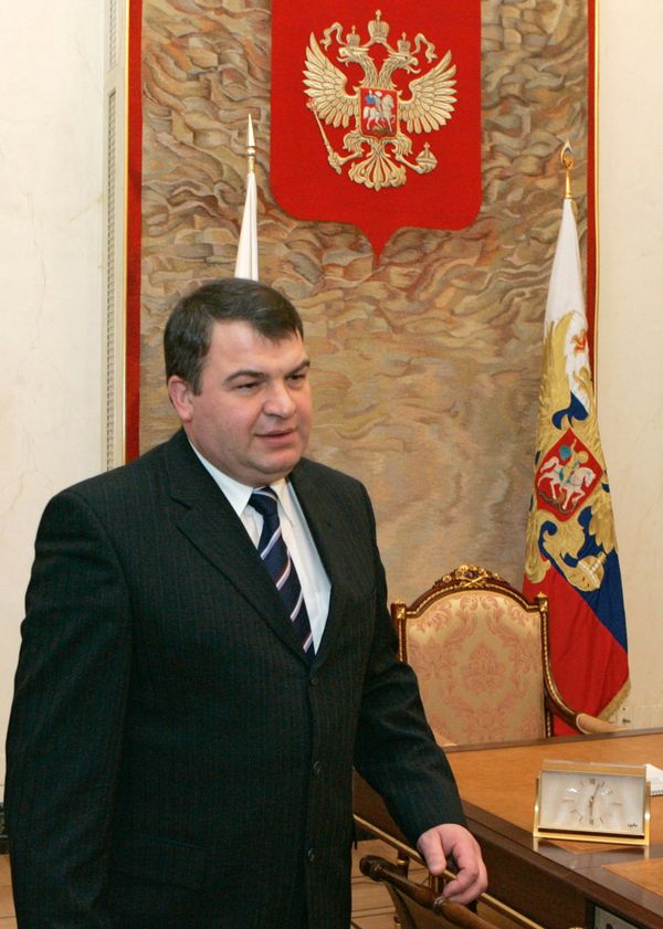 Defense Minister Anatoly Serdyukov Defense Minister Anatoly Serdyukov - Sputnik International