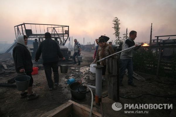 Consequences of wildfires in Russia’s Altai Territory - Sputnik International