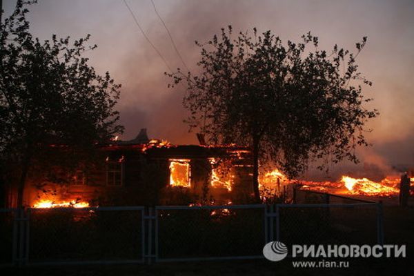 Consequences of wildfires in Russia’s Altai Territory - Sputnik International