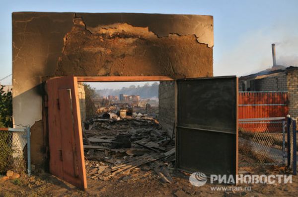Consequences of wildfires in Russia’s Altai Territory - Sputnik International