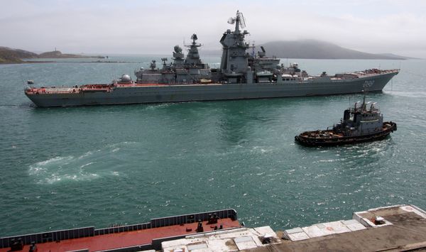 The flagship of the Northern Fleet has covered about 28,000 nautical miles since the beginning of the mission on March 30. - Sputnik International