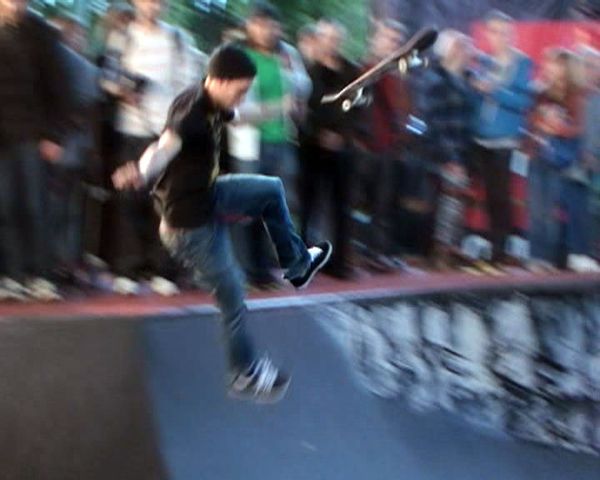 Skateboarding masters show off in Moscow - Sputnik International