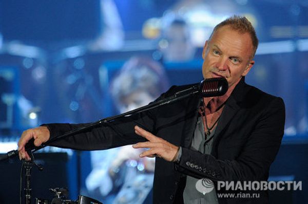 Sting woos Moscow with some classic hits - Sputnik International