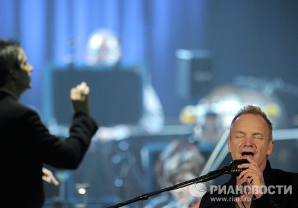 Sting woos Moscow with some classic hits - Sputnik International