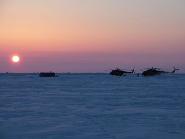 Barneo Base – an Arctic town on ice Barneo Base – an Arctic town on ice - Sputnik International
