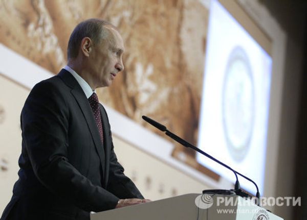 МVladimir Putin at the Arctic Forum МVladimir Putin at the Arctic Forum - Sputnik International