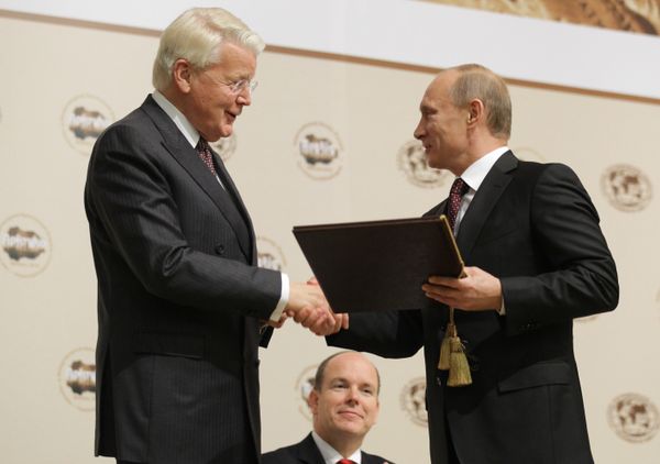 Russian President Vladimir Putin and his Icelandic counterpart Ólafur Ragnar Grímsson. (Archive) - Sputnik International