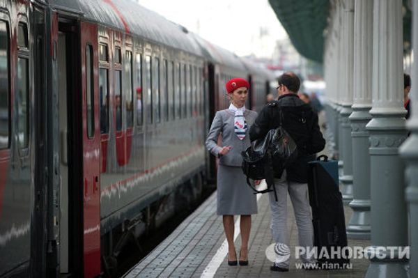 Fifty-three hours to Côte d'Azur in first Moscow-Nice train Fifty-three hours to Côte d'Azur in first Moscow-Nice train - Sputnik International
