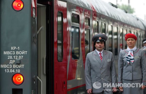 Fifty-three hours to Côte d'Azur in first Moscow-Nice train Fifty-three hours to Côte d'Azur in first Moscow-Nice train - Sputnik International