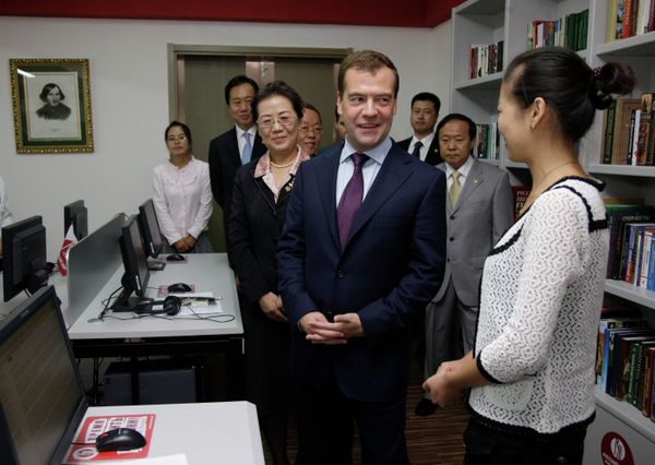 Russian President Dmitry Medvedev Russian President Dmitry Medvedev - Sputnik International