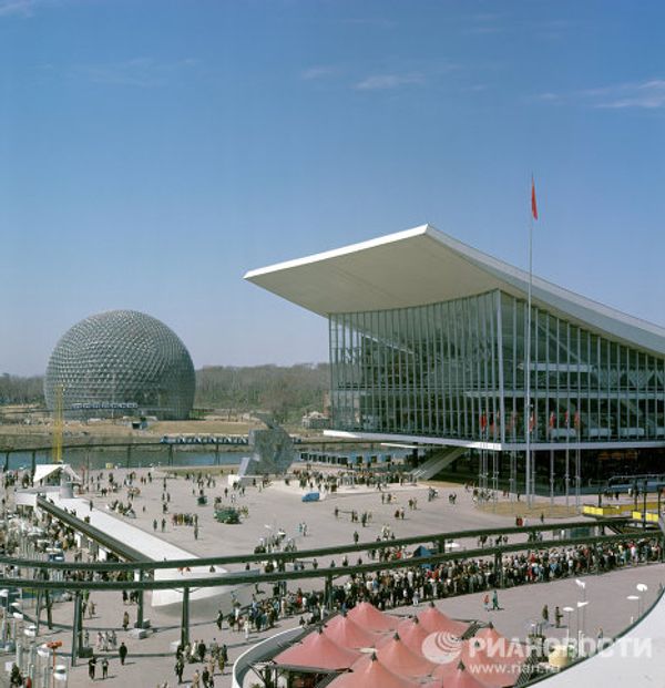 Russia’s Expo pavilions: Soviet records and unusual excitement Russia’s Expo pavilions: Soviet records and unusual excitement - Sputnik International