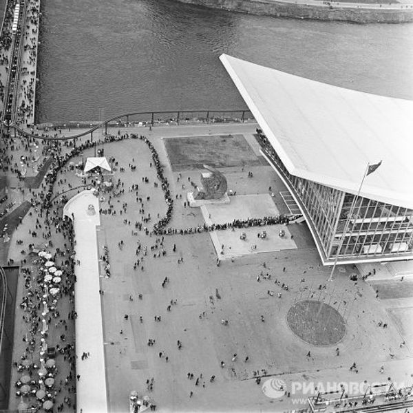 Russia’s Expo pavilions: Soviet records and unusual excitement Russia’s Expo pavilions: Soviet records and unusual excitement - Sputnik International