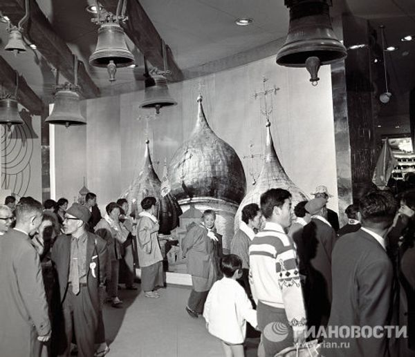 Russia’s Expo pavilions: Soviet records and unusual excitement Russia’s Expo pavilions: Soviet records and unusual excitement - Sputnik International