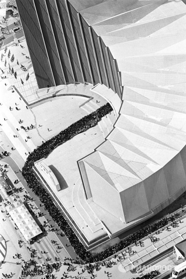 Russia’s Expo pavilions: Soviet records and unusual excitement Russia’s Expo pavilions: Soviet records and unusual excitement - Sputnik International