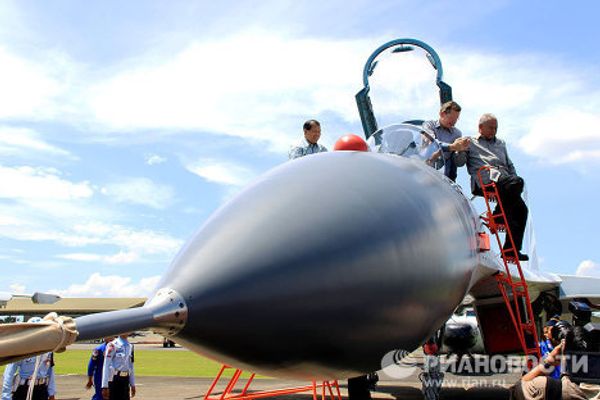 Sukhoi delivers last three Su-30 fighters to Indonesia - Sputnik International