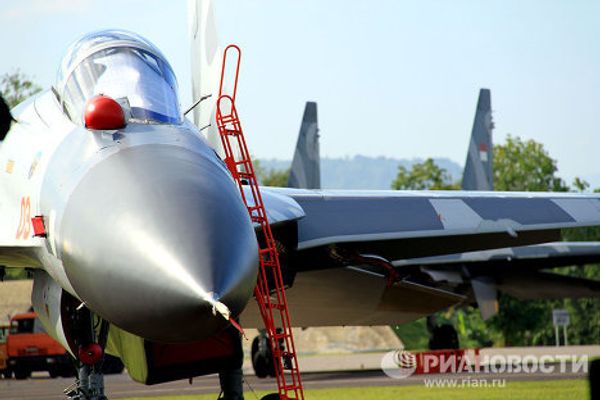 Sukhoi delivers last three Su-30 fighters to Indonesia - Sputnik International
