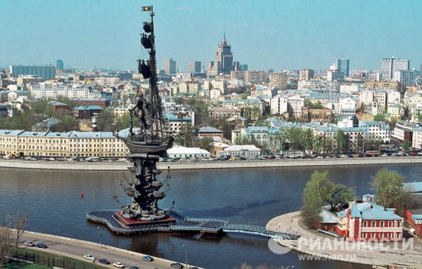 Peter the Great Statue: 98 meters of bronze, steel and copper - Sputnik International