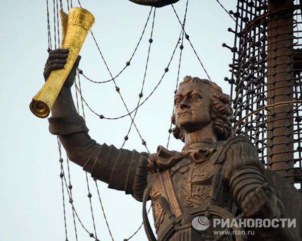 Peter the Great Statue: 98 meters of bronze, steel and copper - Sputnik International