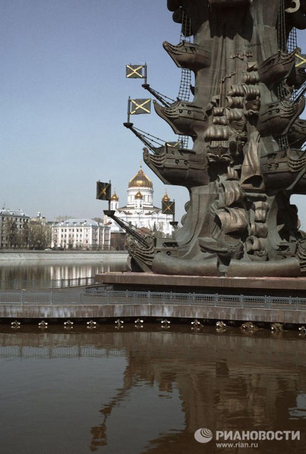 Peter the Great Statue: 98 meters of bronze, steel and copper - Sputnik International