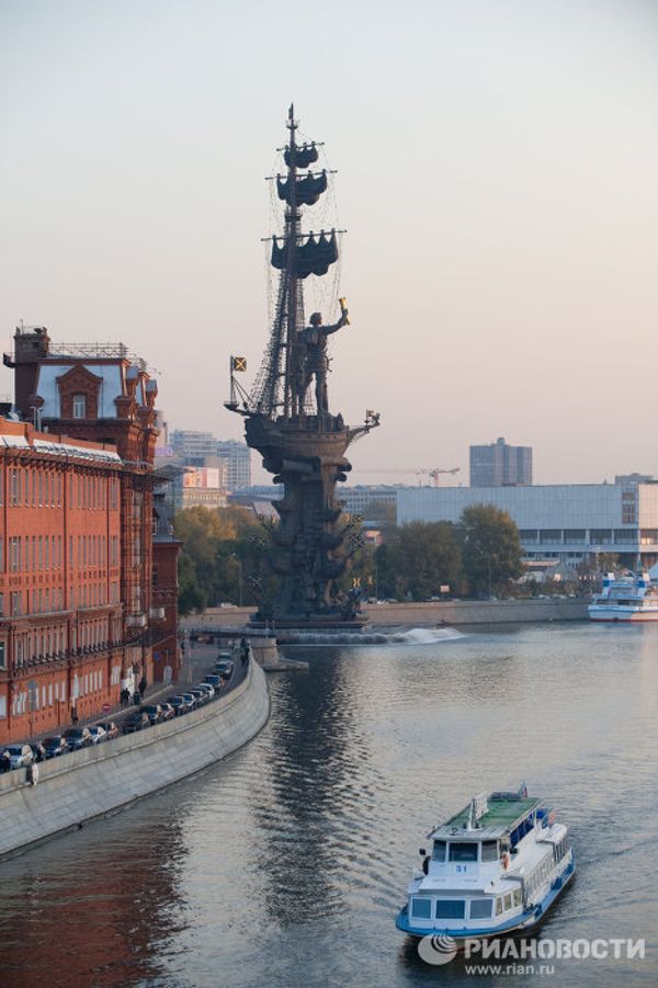 Peter the Great Statue: 98 meters of bronze, steel and copper - Sputnik International