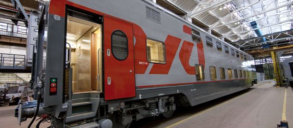 A Russian Railways passenger car A Russian Railways passenger car - Sputnik International